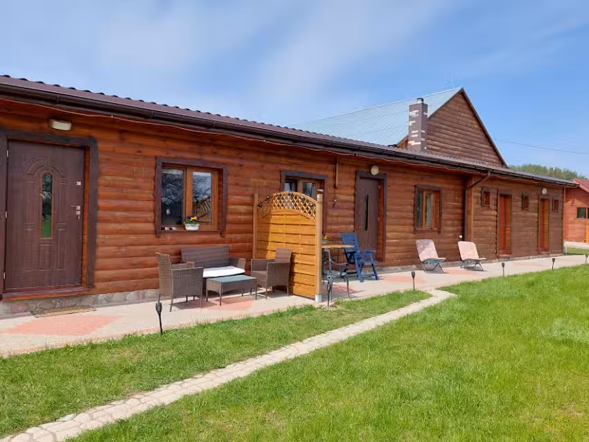 Agrotourism Pod Złotym koniku Jeleniewo COTTAGES SAUNA TUB