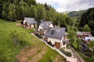 Apartments on the southern slope. Wierchomla