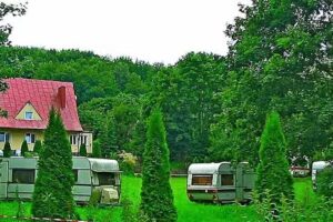 Ferienwohnungen, Spielplatz, Outdoor-Fitnessstudio, Schwimmbad, Tretboot, Kajak, Boot, Skifahren auf dem Kaschubischen See