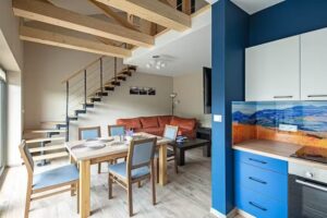 Beskid-Ferienwohnung mit Bergblick, Sauna und Whirlpool