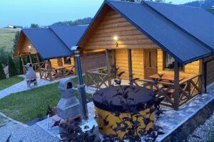 Bieszczady cottages with a view