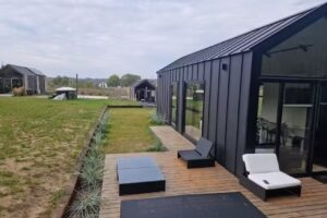 Bosko-Häuser mit Banja