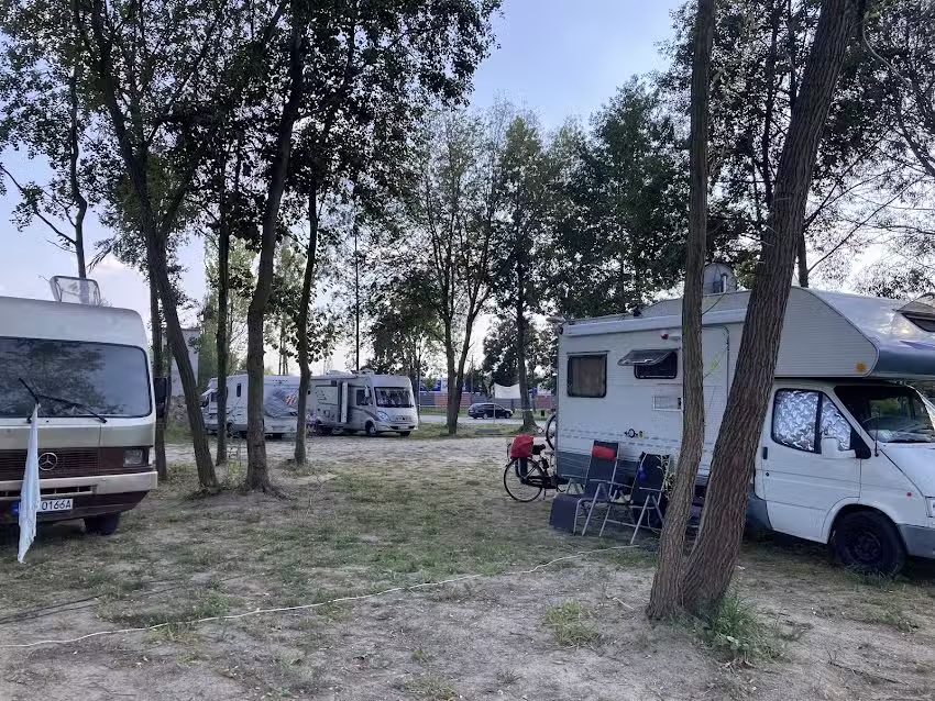 Camping on the Białka River