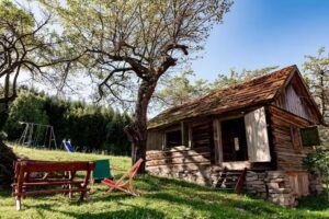 A cottage in the mountains