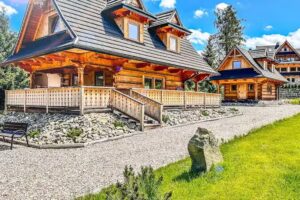 Chaty Misiagi – (domki, domek, noclegi, apartament, pokoje, Poronin, Zakopane, wypoczynek w górach, tatry, giewont)