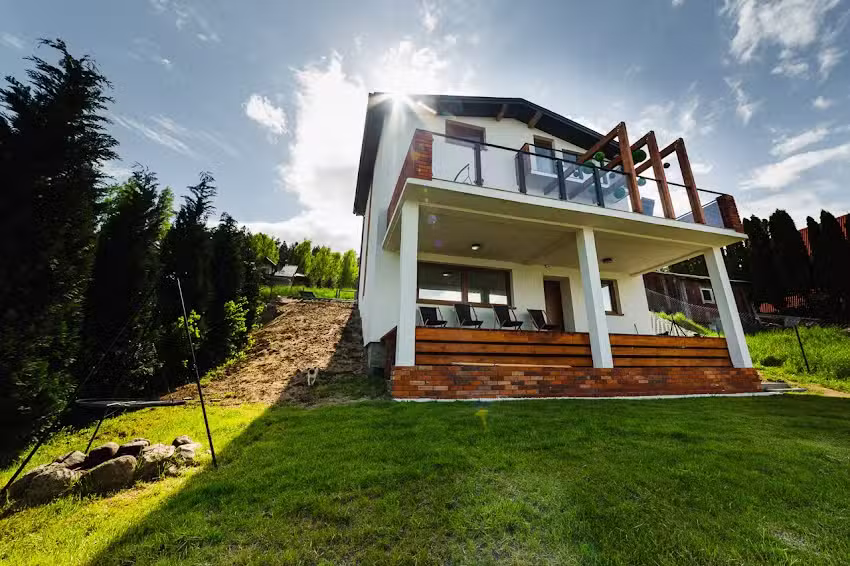 Dom nad jeziorem „Stacja Hartowiec”