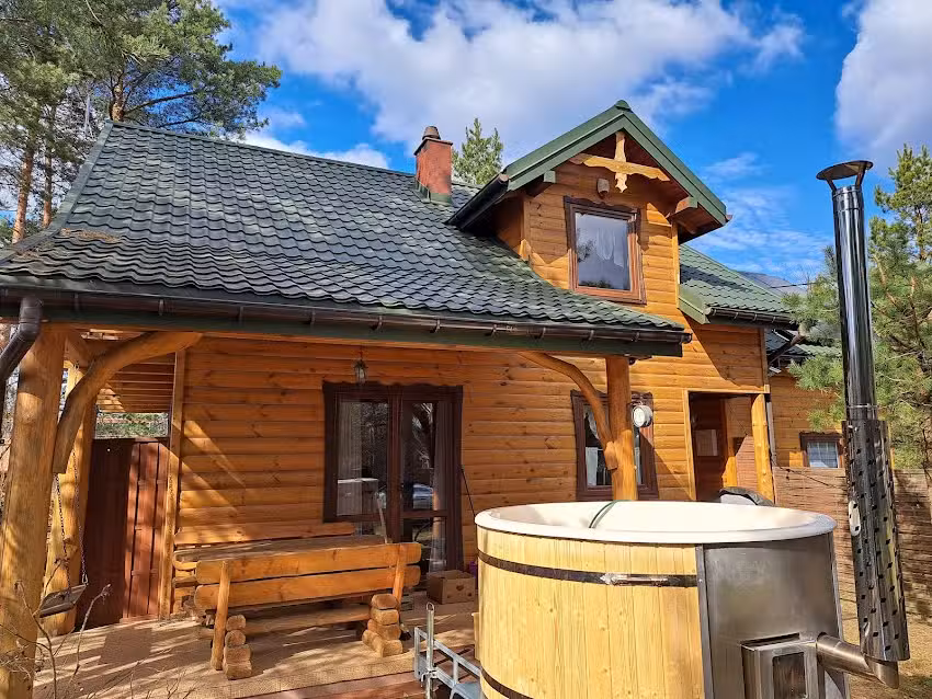 Dom w Puszczy Augustowskiej