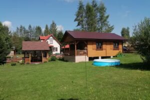 Domek letniskowy nad jeziorami