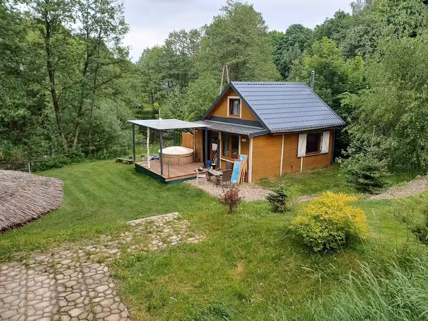 Das Häuschen unter dem Reiher in Kaschubien