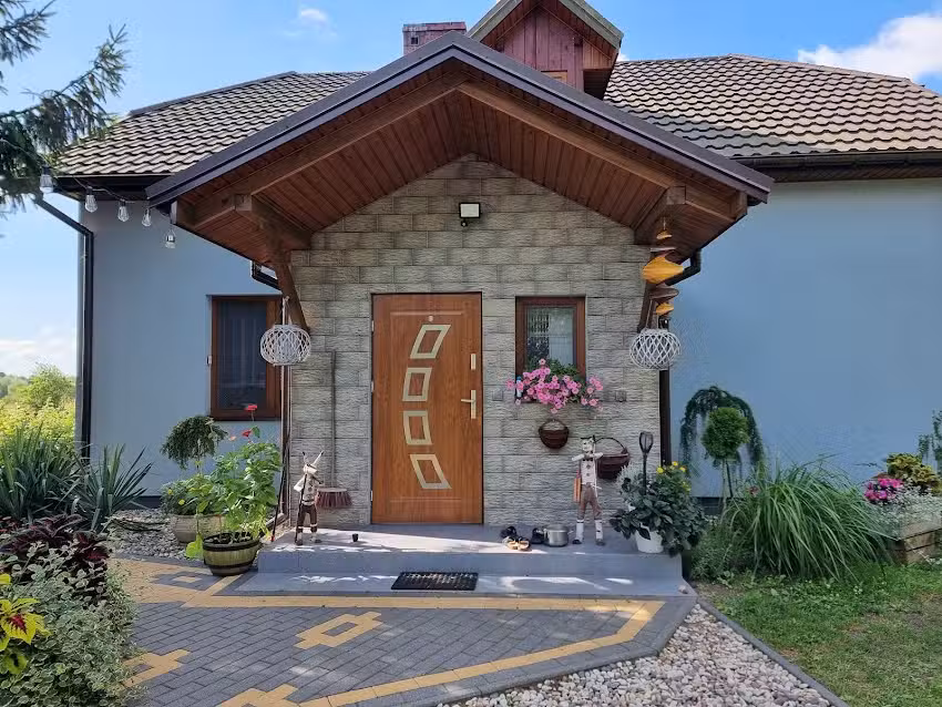 A cottage near the forest