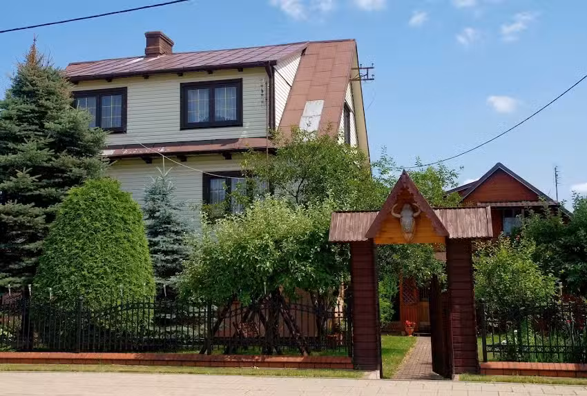 The Bison Cottage. Accommodation in Białowieża