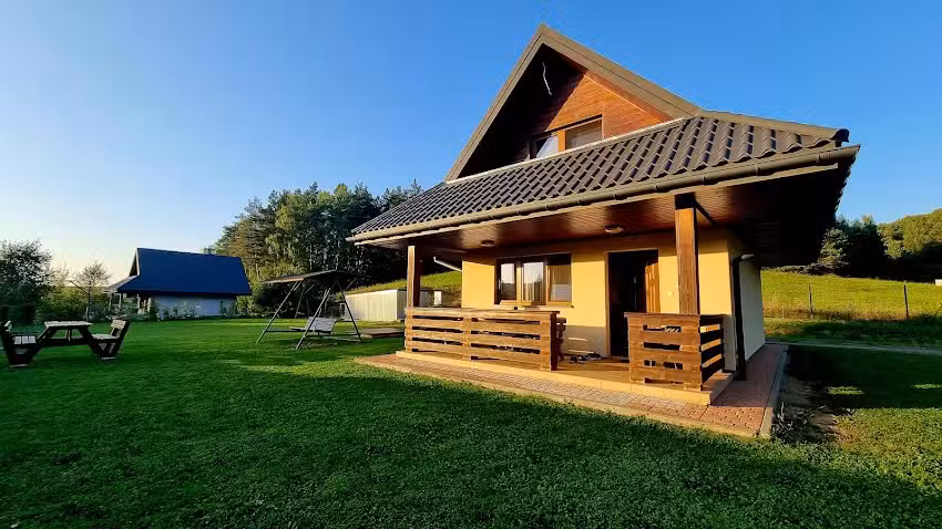 Domek u Bigola Domek w Polańczyku Noclegi w Bieszczadach Pokoje Noclegi Polańczyk