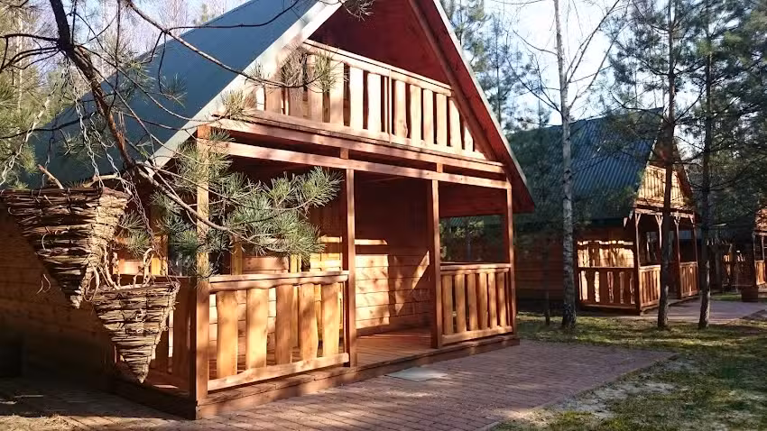 Domki drewniane na Roztoczu ” Sosnowa”