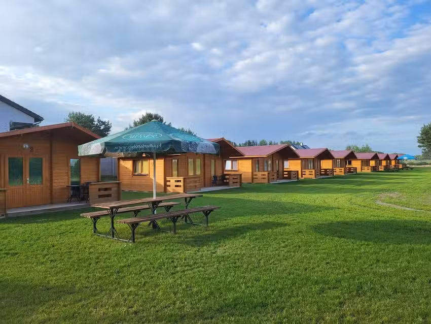 Summer cottages on Lake Drawskie Czaplinek