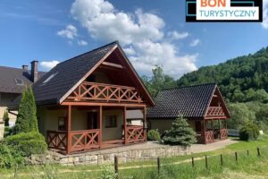 Ferienhäuser am Dunajec-Fluss