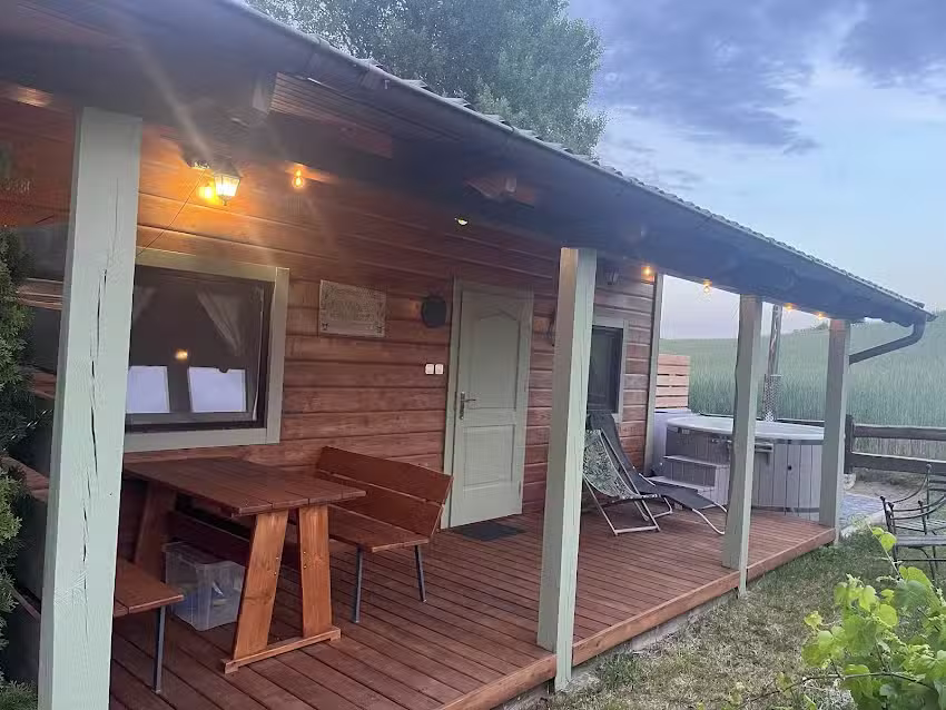 Ferienhäuser am Teich