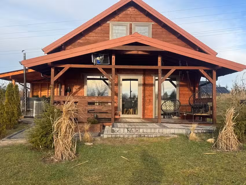 Ferienhäuser am Teich Masurien