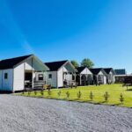 Cottages near the forest