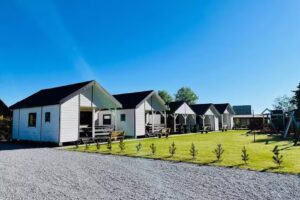 Ferienhäuser in der Nähe des Waldes