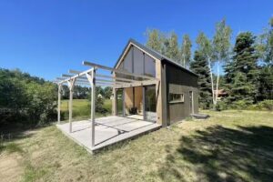 Skandinavische Ferienhäuser am Fluss Pilica, Biała Góra