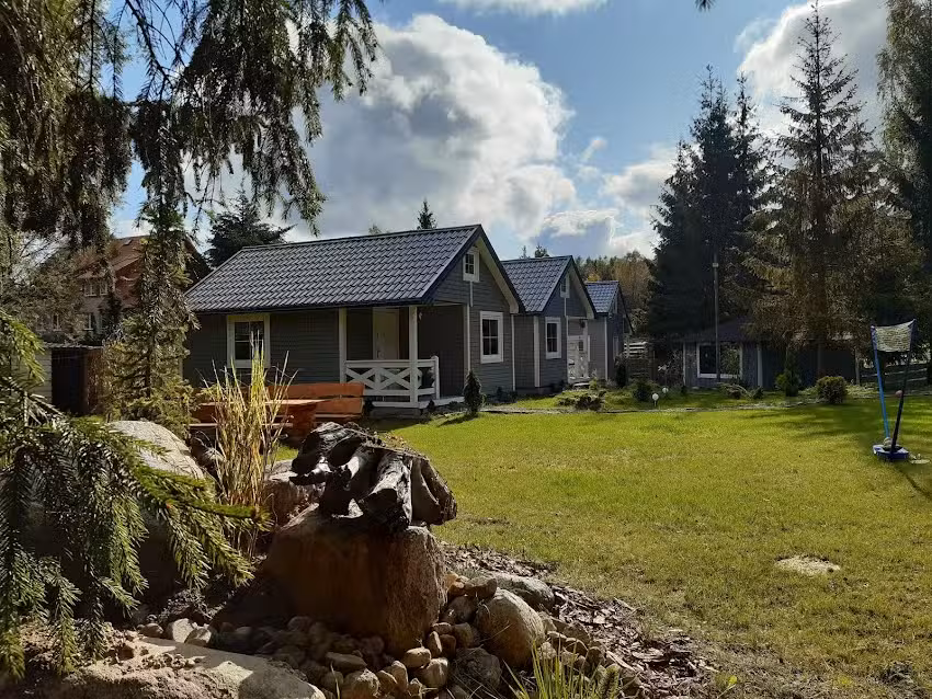 Cottages in the Wieżyca Valley