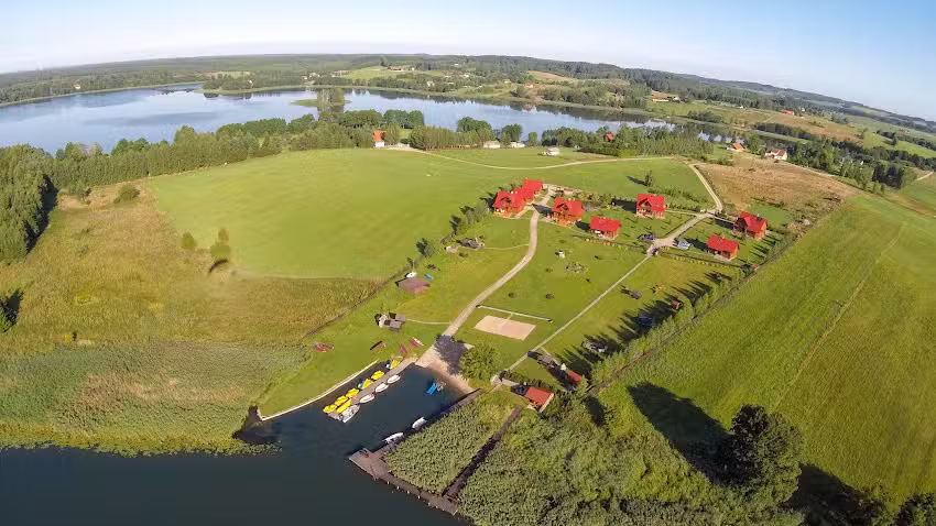Houses on Lake Blanki