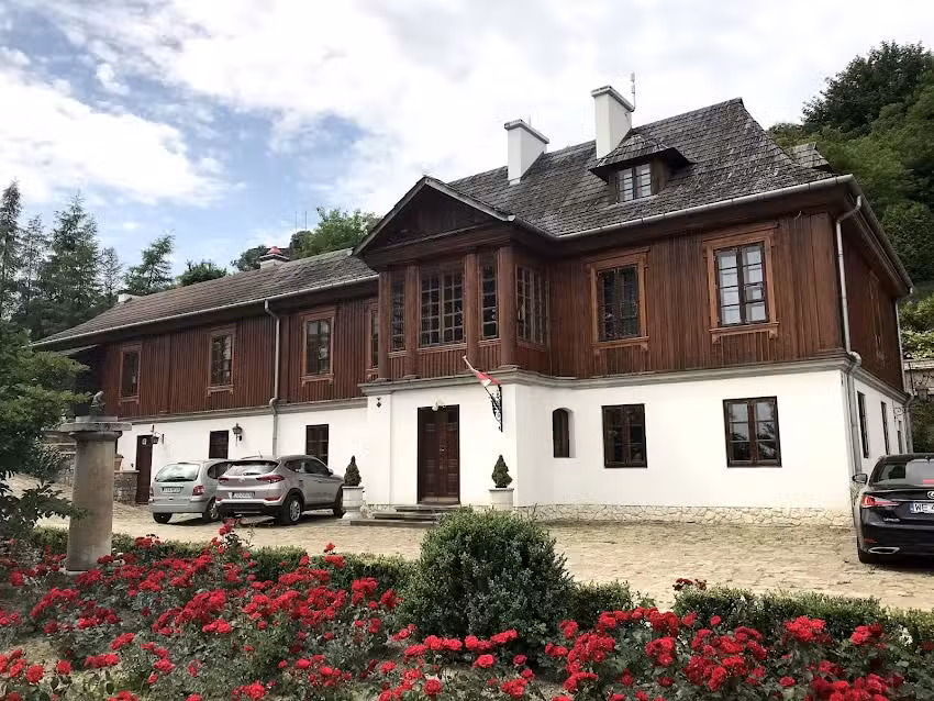 Karpiński Manor Unterkunft Zimmer Camping Sandomierz
