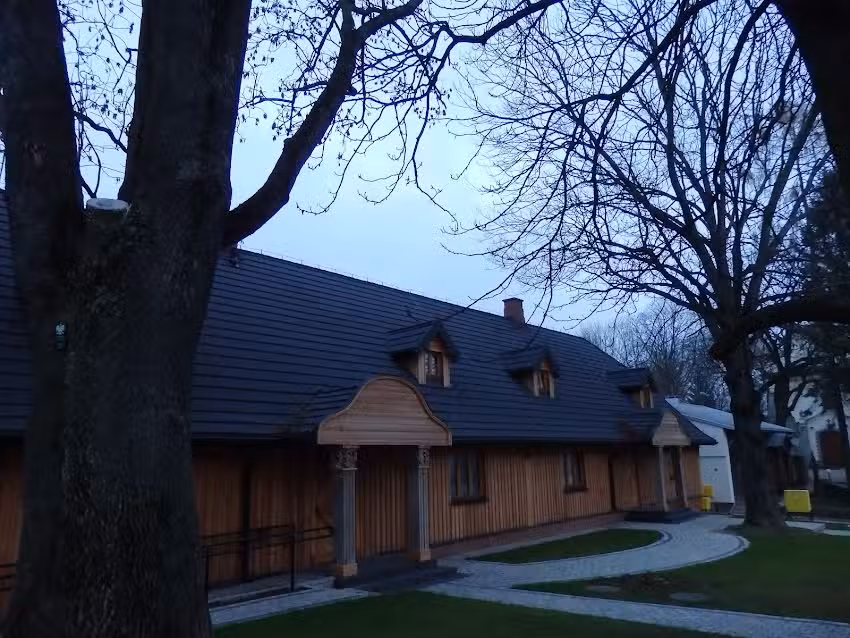 Herrenhaus aus Lärchenholz