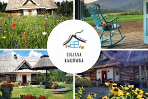 Volkshütte KAAJówka im Bieszczady-Gebirge