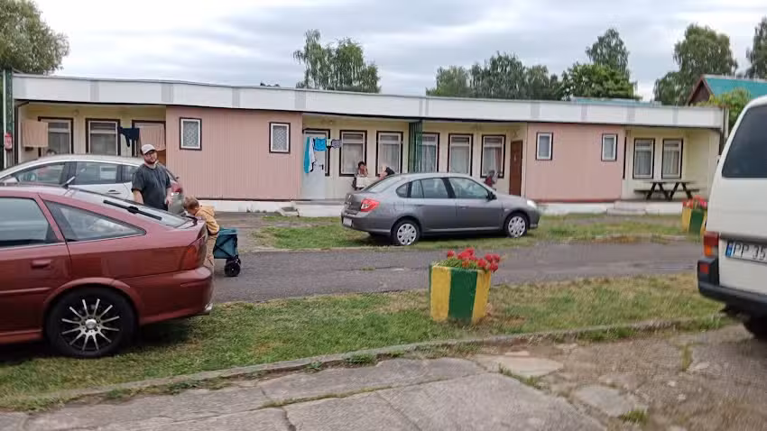 Las. Ośrodek wypoczynkowy firmy Gromada