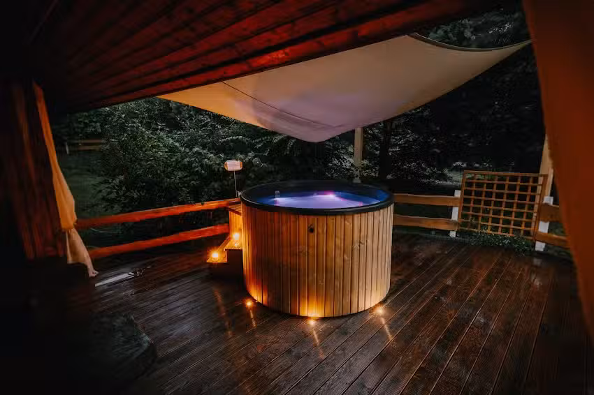 Leśna Oaza basen tylko dla Ciebie