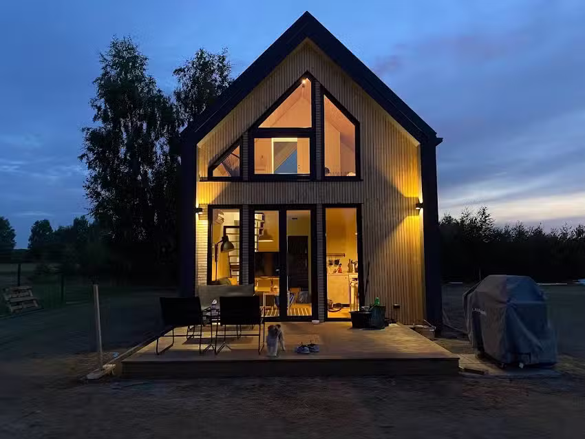 Masurian Barn on the Pilchowski Peninsula