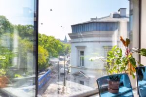 Modern View of Planty Park – apartments