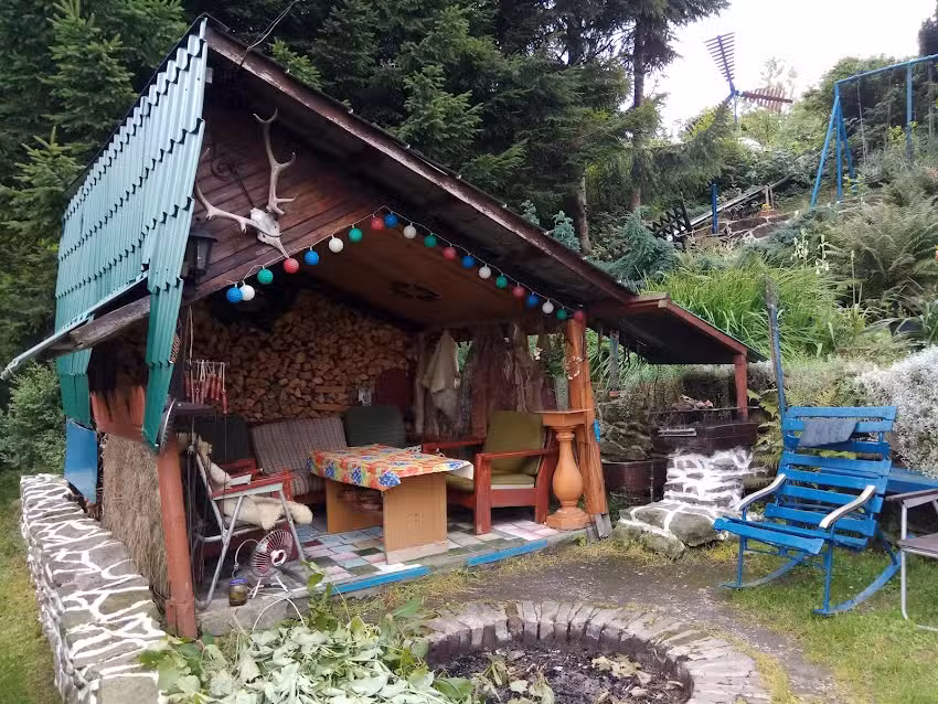 Auf Hazel Hill. Agrotourismus.