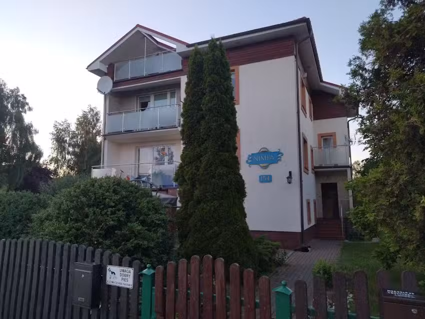 Nymph. Guesthouse. Aldona and Marcin Konkel.