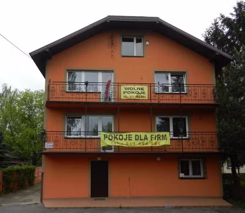 Jaktorów’s accommodation, “at Stanisław’s”