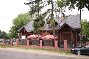 Gasthaus in Borsuki, Restaurant, Unterkunft, Kajaks..