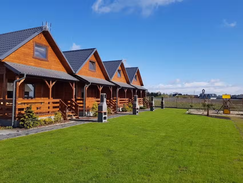 Sommerhäuser der Siedlung Chłapowo