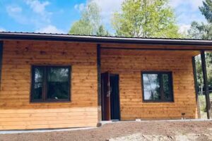 Ustronie Bieszczady Resort in Myczkowce. Öffentliches Restaurant, Sommerhäuser