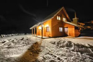 Die Bieszczady-Schutzhütte
