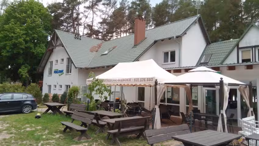 Das Gästehaus „The Thatched Cottage“