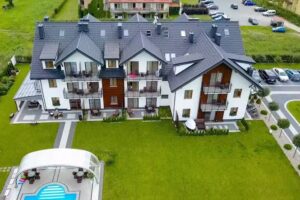 Perla Mare Aparthotel.Nocleg w hotelu z basenem i jacuzzi w Krynicy Morskiej