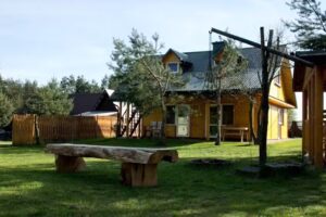 Celina and Stanisław Burda in the Forest