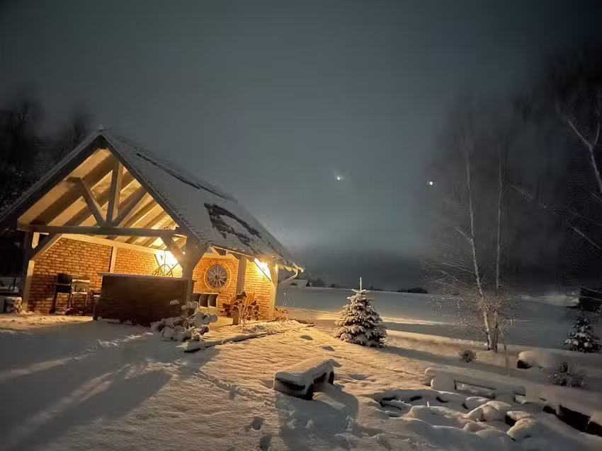Pogodna Zagroda-Dom na Kaszubach & Strefa Spa
