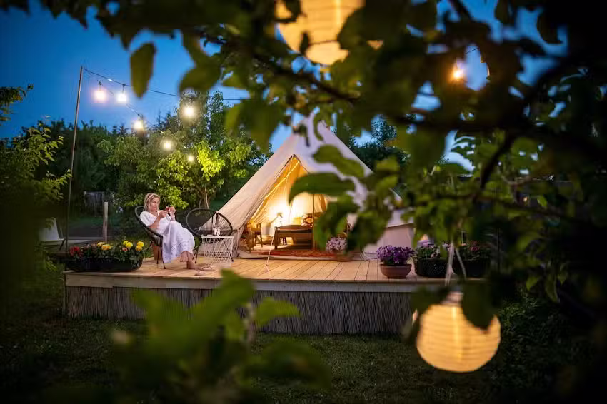 Pokoje u Basi i Glamping Mikołajki