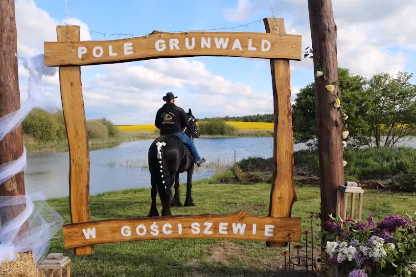 Pole Grunwald w Gościszewie Marek Grunwald