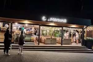 Sonniger Campingplatz