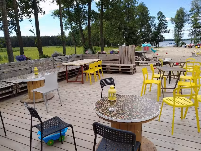 Hafen in Nowy Harsz Unterkunft