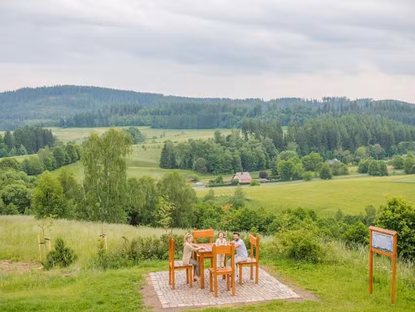 Rajska Polana | Nocleg Adršpach (Skalne Miasto) | Domek z balią, jacuzzi i sauną