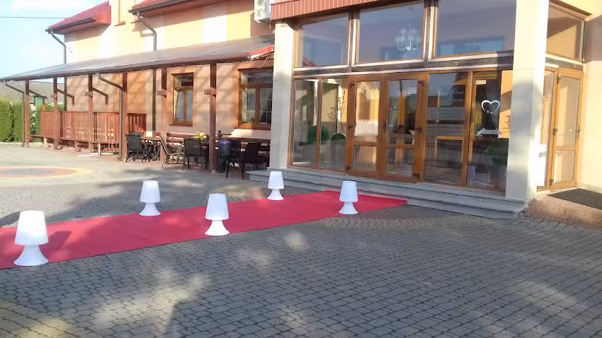 Banquet hall near Grajewo. Trade and agritourism services.